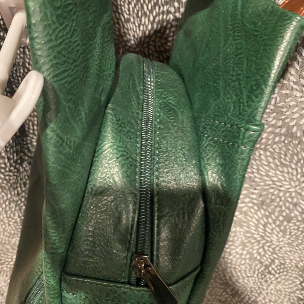 Vegan Leather Backpack Purse - Picture 7 of 9